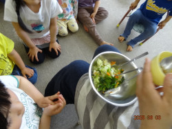 今日はなんの野菜かな？