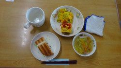 今日のメニューです。