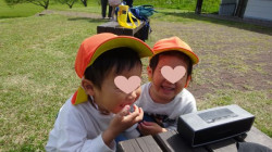 ママとお友だちと一緒で楽しい時間