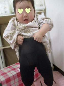 小さな手でぎゅっと頑張ったね☆