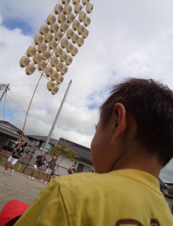 「かっこいいな、僕もやってみたい」