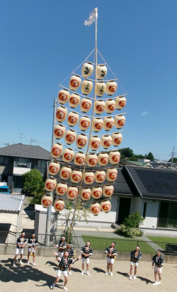 今年も竿燈がやってきたよ！